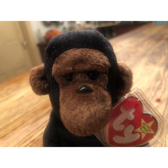 RARE TY RETIRED BEANIE BABY CONGO 1996 TAG ERRORS - Picture 2 of 8